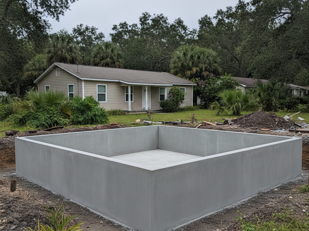 Concrete Driveways completed by Infinite Concrete Solutions in Benton, LA