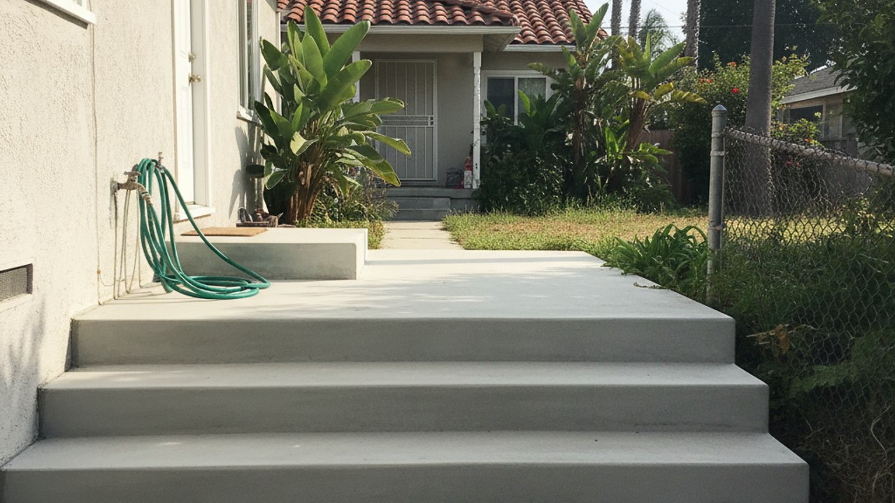 Concrete Sidewalks & Walkways completed by Infinite Concrete Solutions in Mansfield, LA